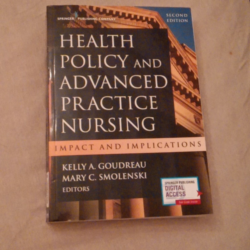 Health Policy Nursing Book